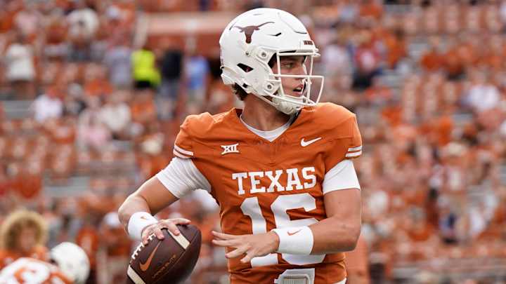 Texas Longhorns Coach Steve Sarkisian Details Recent Practice Impressions of QB Arch Manning Texas Longhorns Coach Steve Sarkisian Details Recent Practice Impressions of QB Arch Manning