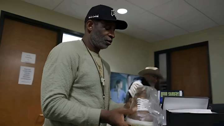 Deion Sanders doesn't get along with Gators unless they're on his feet Deion Sanders doesn't get along with Gators unless they're on his feet