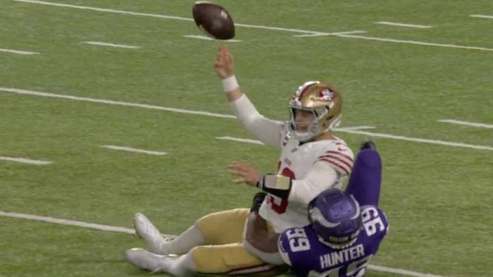 Shannon Sharpe Blasts Brock Purdy After 49ers' Loss to Vikings Shannon Sharpe Blasts Brock Purdy After 49ers' Loss to Vikings