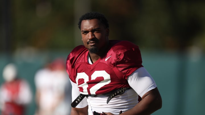 Justin Eboigbe Speaks on Unique Journey to Alabama at the NFL Scouting Combine Justin Eboigbe Speaks on Unique Journey to Alabama at the NFL Scouting Combine