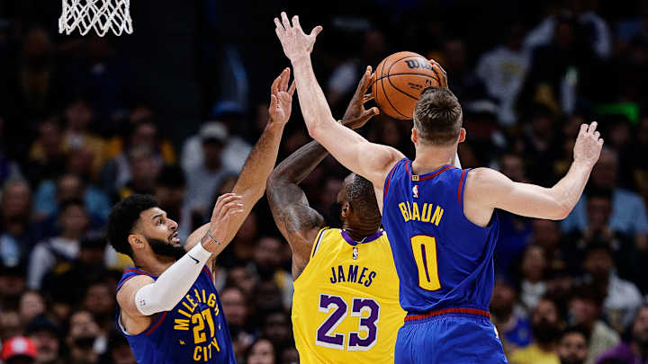 Christian Braun's Block of LeBron James Sent Social Media Into a Frenzy