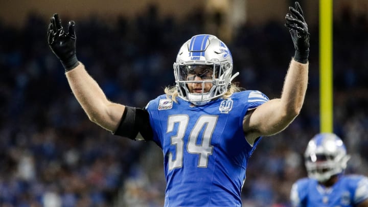 Raiders Face Lions LB Anzalone in a Career Season