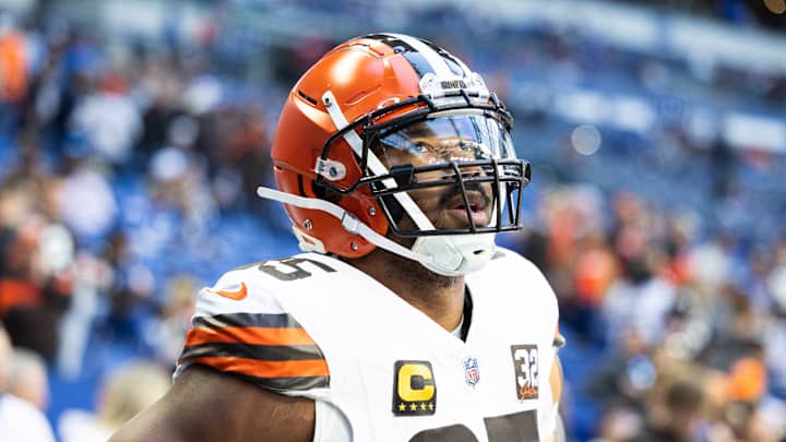 Myles Garrett, Dustin Hopkins Named AFC Players Of The Week in Week 7