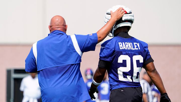 Giants’ Brian Daboll on Saquon Barkley Trade Rumors: ‘That’s Not Happening’ Giants’ Brian Daboll on Saquon Barkley Trade Rumors: ‘That’s Not Happening’