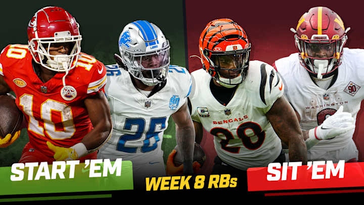 Start ’Em, Sit ’Em Running Backs Fantasy Football Week 8: Isiah Pacheco Continues to Roll