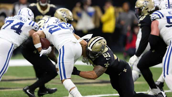 Saints Run Defense Looks to Shut Down Physical Colts Running Game Saints Run Defense Looks to Shut Down Physical Colts Running Game