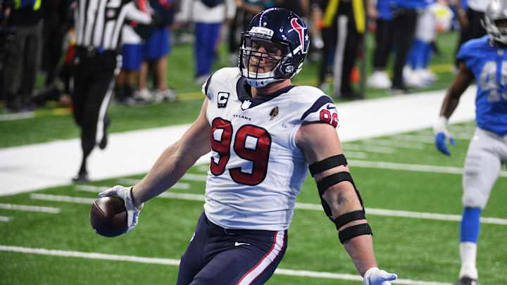 Houston Texans' Legend J.J. Watt Wishes He Could Have Worn Oilers Throwback Jerseys