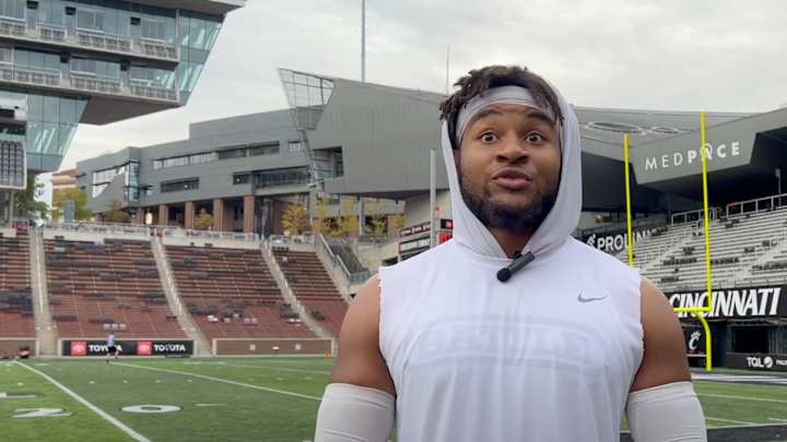 Watch: UC Linebacker Dorian Jones on Cleaning up Pass Defense, Oklahoma State Matchup, And More