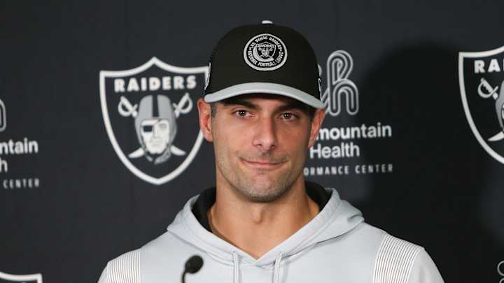 Raiders' Jimmy Garoppolo on Detroit Lions Week