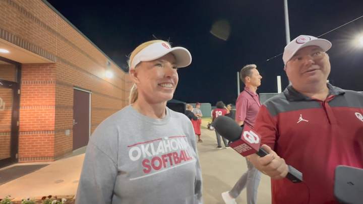 WATCH: Oklahoma HC Patty Gasso Battle Series Postgame Interview