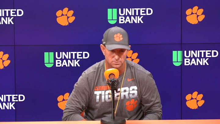 Dabo Swinney shares his thoughts on sign stealing, Michigan scandal