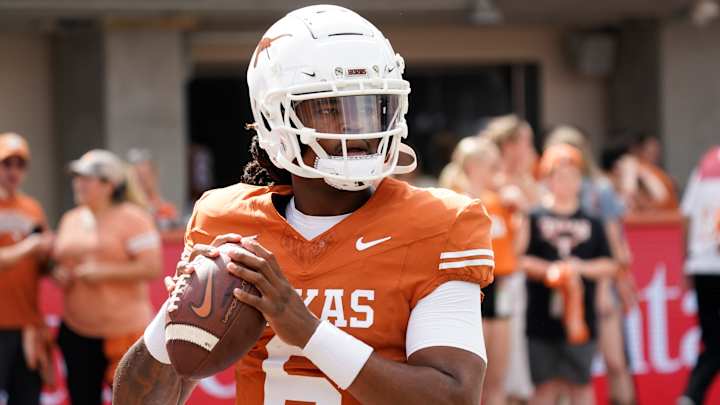 WATCH: Texas Longhorns QB Maalik Murphy Tosses First-Career TD Pass vs. BYU Cougars WATCH: Texas Longhorns QB Maalik Murphy Tosses First-Career TD Pass vs. BYU Cougars
