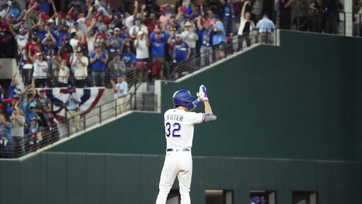 Evan Carter Re-writes the Baseball Record Books in World Series Game 1 Victory Evan Carter Re-writes the Baseball Record Books in World Series Game 1 Victory