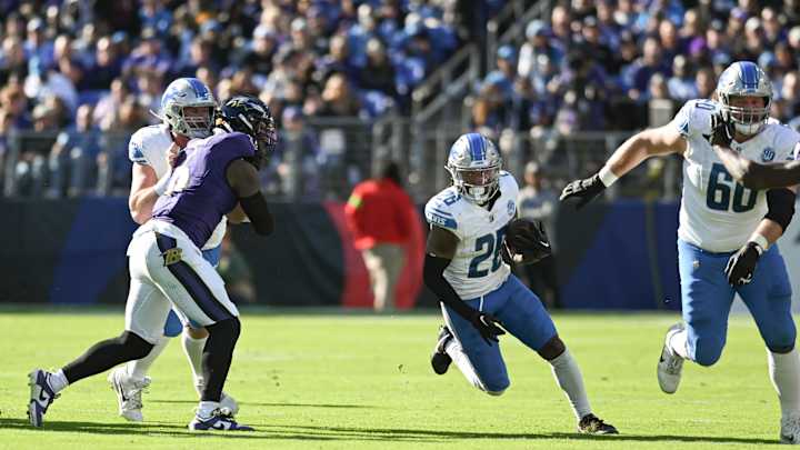 Raiders Must Slow Down Lions RB Gibbs