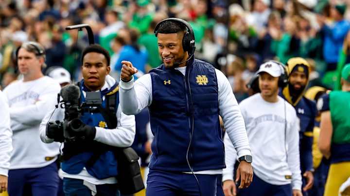 Notre Dame Notebook: Marcus Freeman Talks Pitt Win, Chris Tyree, Xavier Watts Notre Dame Notebook: Marcus Freeman Talks Pitt Win, Chris Tyree, Xavier Watts