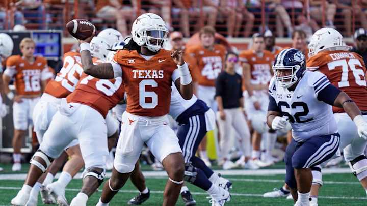 WATCH: Texas Longhorns QB Maalik Murphy Finds Adonai Mitchell for Second TD vs. BYU Cougars WATCH: Texas Longhorns QB Maalik Murphy Finds Adonai Mitchell for Second TD vs. BYU Cougars