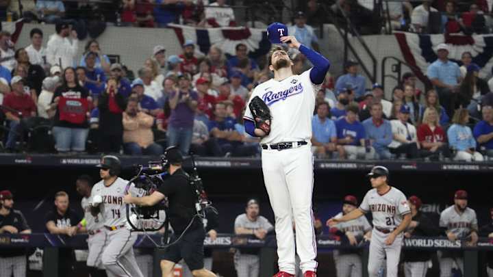 Jordan Montgomery Struggles Without 'Best Stuff' After Relief Stint, Texas Rangers Drop World Series Game 2