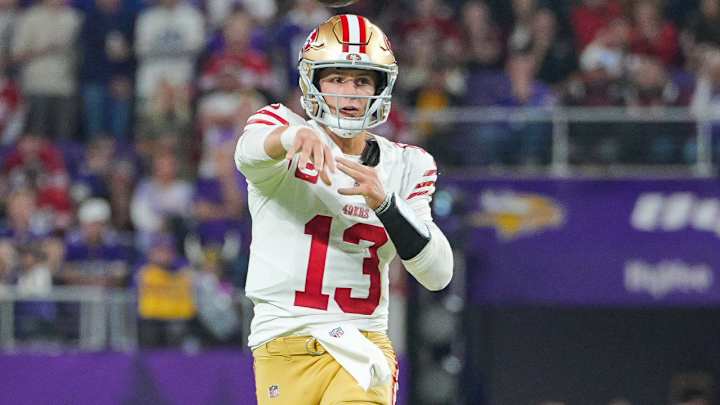 Report: Brock Purdy Will Start Against the Bengals