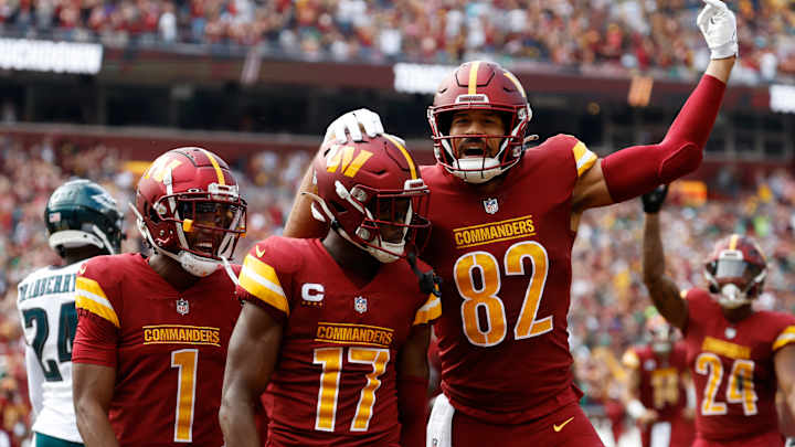 Washington Commanders Battling vs. Philadelphia Eagles in Competitive First Half