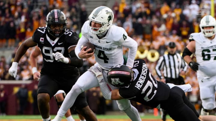 For Nebraska, There Can Be No Overlooking the Spartans