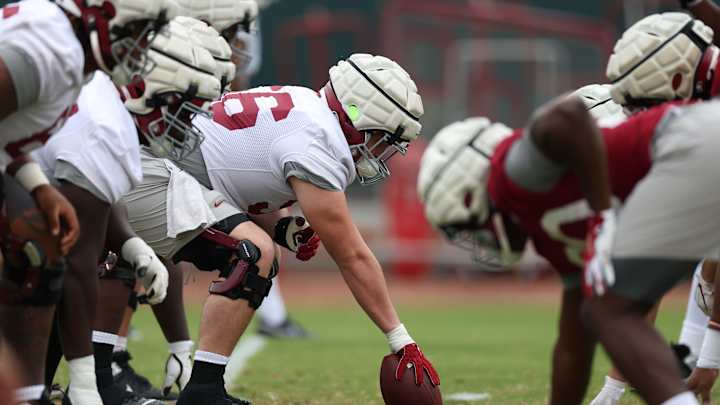 Seth McLaughlin, Alabama OL Growing from Early-Season Mistakes