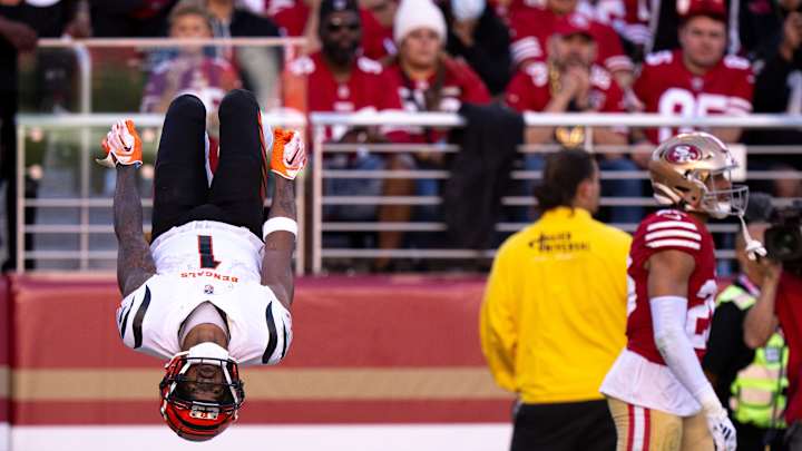 Ja'Marr Chase Throws Rare Backflip as Bengals Beat 49ers: 'Haven't Done a Backflip in Three Years'