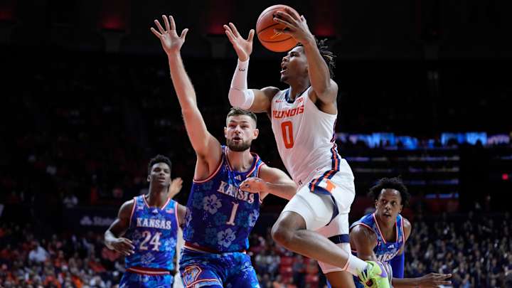 Charity Exhibition Takeaways: Illinois Stuns No. 1 Kansas, Tennessee Drops Michigan State