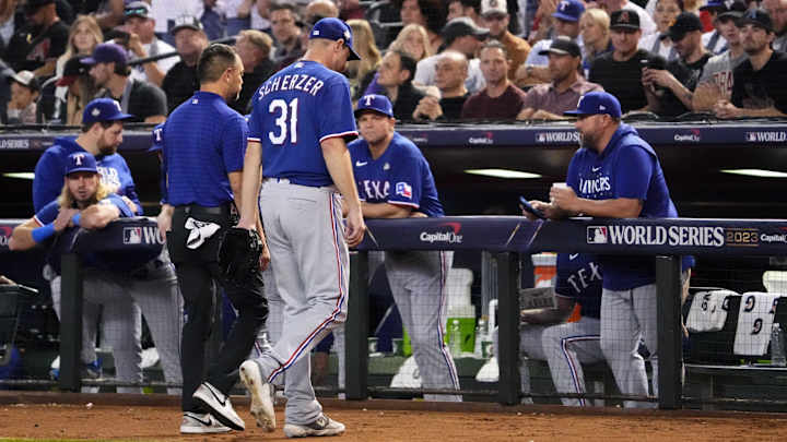 Injuries to Garcia, Scherzer Task Rangers With Difficult World Series Roster Decisions