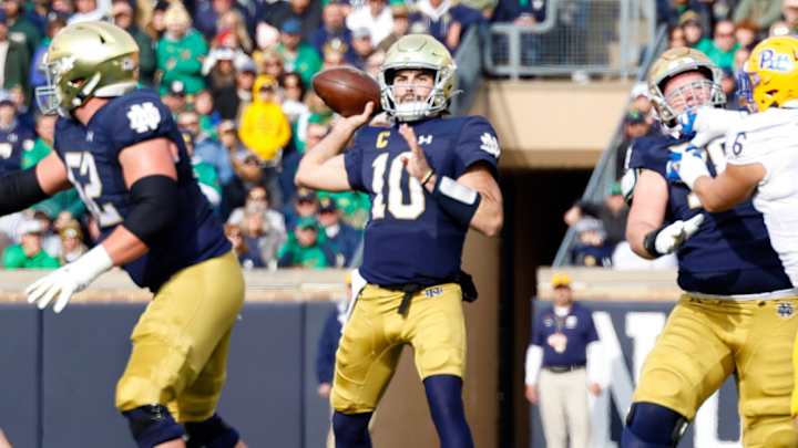 Notre Dame QB Sam Hartman Set For Big Opportunity At 2024 NFL Scouting Combine Notre Dame QB Sam Hartman Set For Big Opportunity At 2024 NFL Scouting Combine
