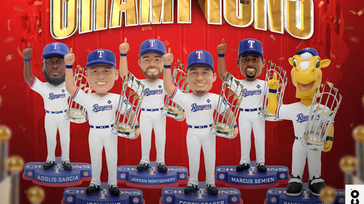 FOCO Celebrates Texas Rangers World Series Victory with Incredible Collection FOCO Celebrates Texas Rangers World Series Victory with Incredible Collection