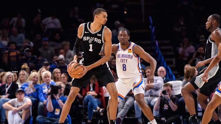 Oklahoma City Thunder SF Jalen Williams Prasies San Antonio Spurs' Victor Wembanyama - 'He's Got It'