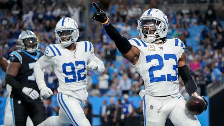 Colts' Kenny Moore II Makes Case for NFL's Best Slot CB vs. Panthers