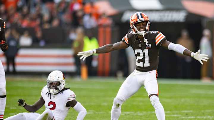 Denzel Ward Exits Browns Game Against Ravens After Hit To Head