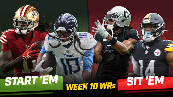 Start ’Em, Sit ’Em Wide Receivers Fantasy Football Week 10: Bounce-Back Game for Brandon Aiyuk