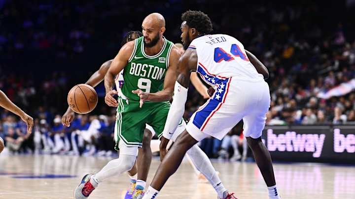 Celtics' Derrick White on Injury Report vs. 76ers on Wednesday