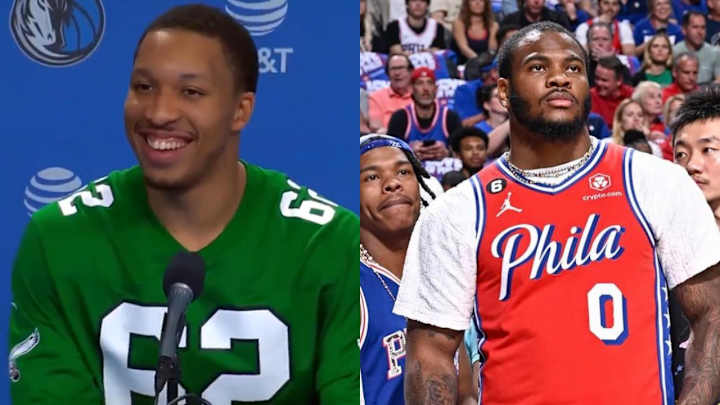 Dallas Cowboys Fans Mad at Dallas Mavs’ Grant Williams Wearing Philadelphia Eagles Jersey; Here’s the Real Issue