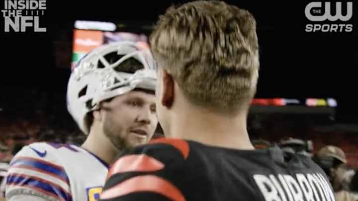 Mics Caught Joe Burrow and Josh Allen Having a Sweet Chat After Bengals Beat Bills