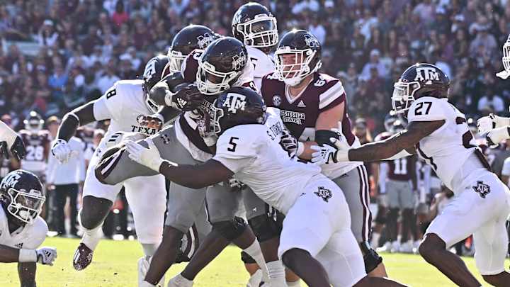 Mississippi State's Zach Arnett Praises Texas A&M's 'Most Disruptive' Front Seven