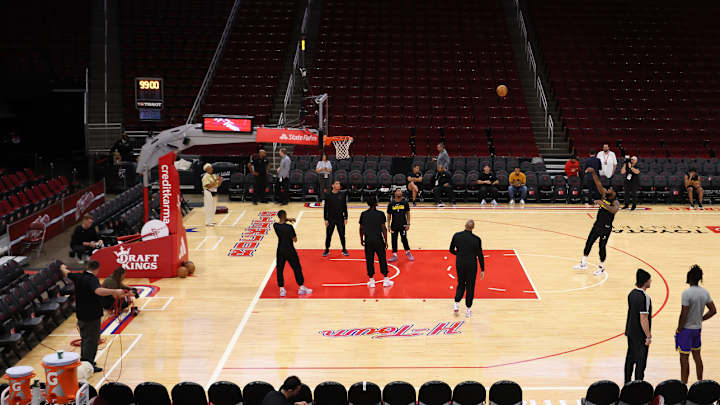 NBA Fans Were Fawning Over the Rockets’ New Court