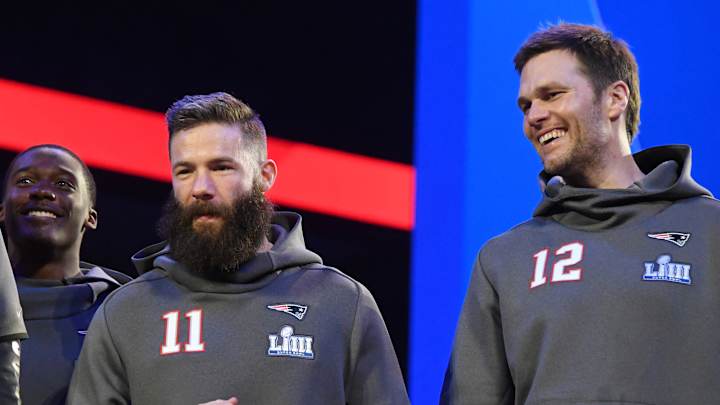 Tom Brady Used His Viral Photo With Victor Wembanyama to Savagely Roast Julian Edelman Tom Brady Used His Viral Photo With Victor Wembanyama to Savagely Roast Julian Edelman