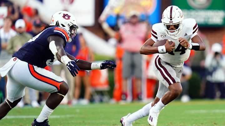 Mississippi State Bulldogs QB Concerns Present Challenge For Texas A&M Aggies
