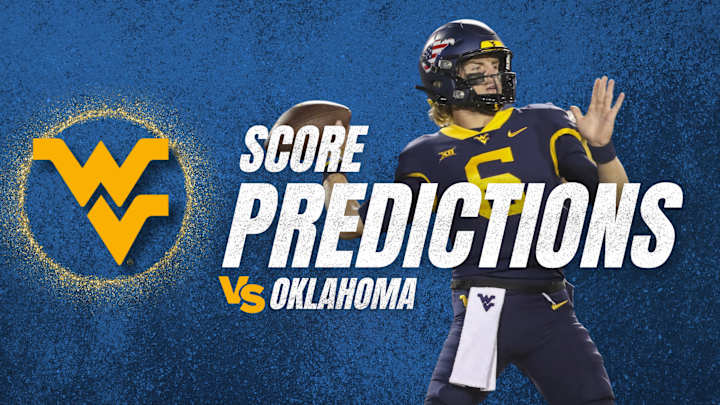 Score Predictions for West Virginia at Oklahoma Score Predictions for West Virginia at Oklahoma