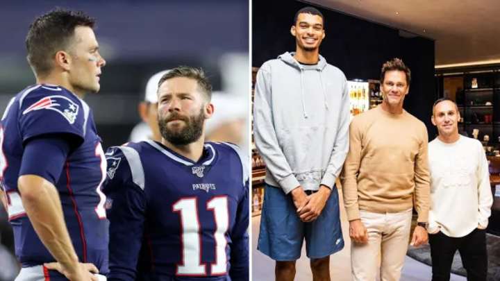 Tom Brady Meets NBA Star Victor Wembanyama, Jabs Ex New England Patriots Teammate Julian Edelman Tom Brady Meets NBA Star Victor Wembanyama, Jabs Ex New England Patriots Teammate Julian Edelman