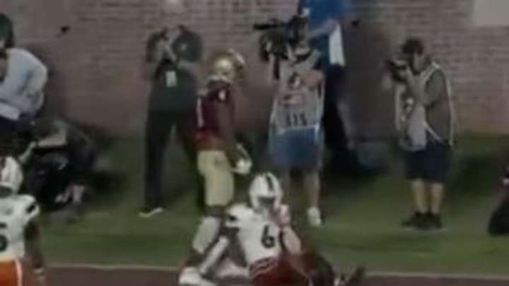 WATCH: Keon Coleman Scores Tenth Touchdown Of 2023 Season Following Electric Punt Return