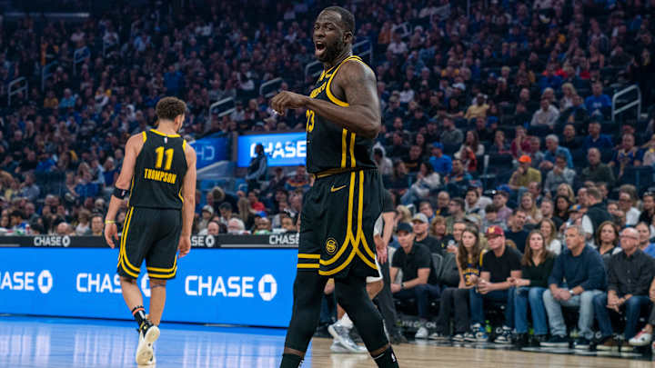 WATCH: Draymond Green Shoves Donovan Mitchell, Gets Ejected