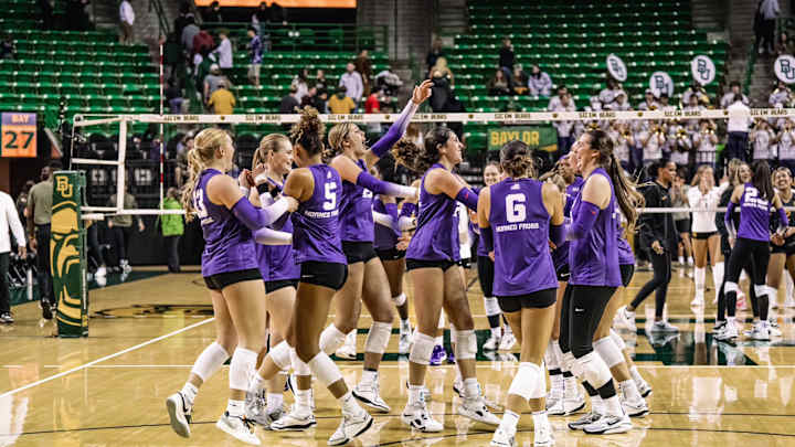 TCU Volleyball Sweeps No. 20 Baylor in Thrilling Weekend