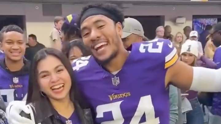 Vikings’ Cam Bynum’s Wife Finally Attends Game vs. Saints After Visa Struggles Vikings’ Cam Bynum’s Wife Finally Attends Game vs. Saints After Visa Struggles