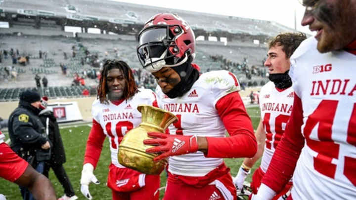 Opening Line: Indiana Favored Against Michigan State in Old Brass Spittoon Game