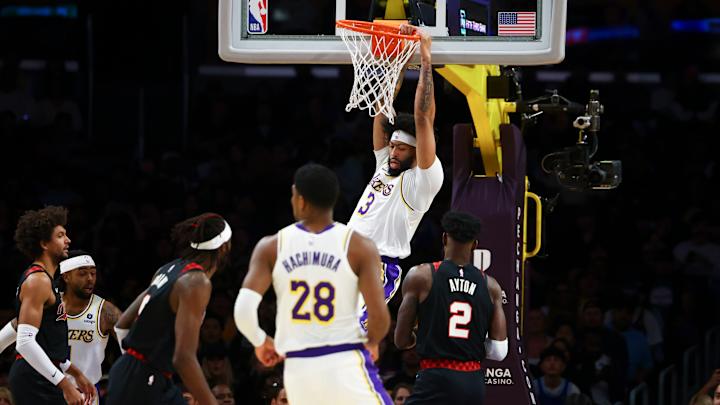 Lakers Highlights: Anthony Davis Powers Los Angeles To Home W Over Frisky Blazers