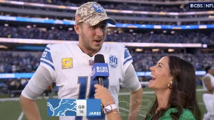 Jared Goff Had the Perfect NSFW Description of Lions’ Gutsy Fourth Down Play Call vs. Chargers Jared Goff Had the Perfect NSFW Description of Lions’ Gutsy Fourth Down Play Call vs. Chargers